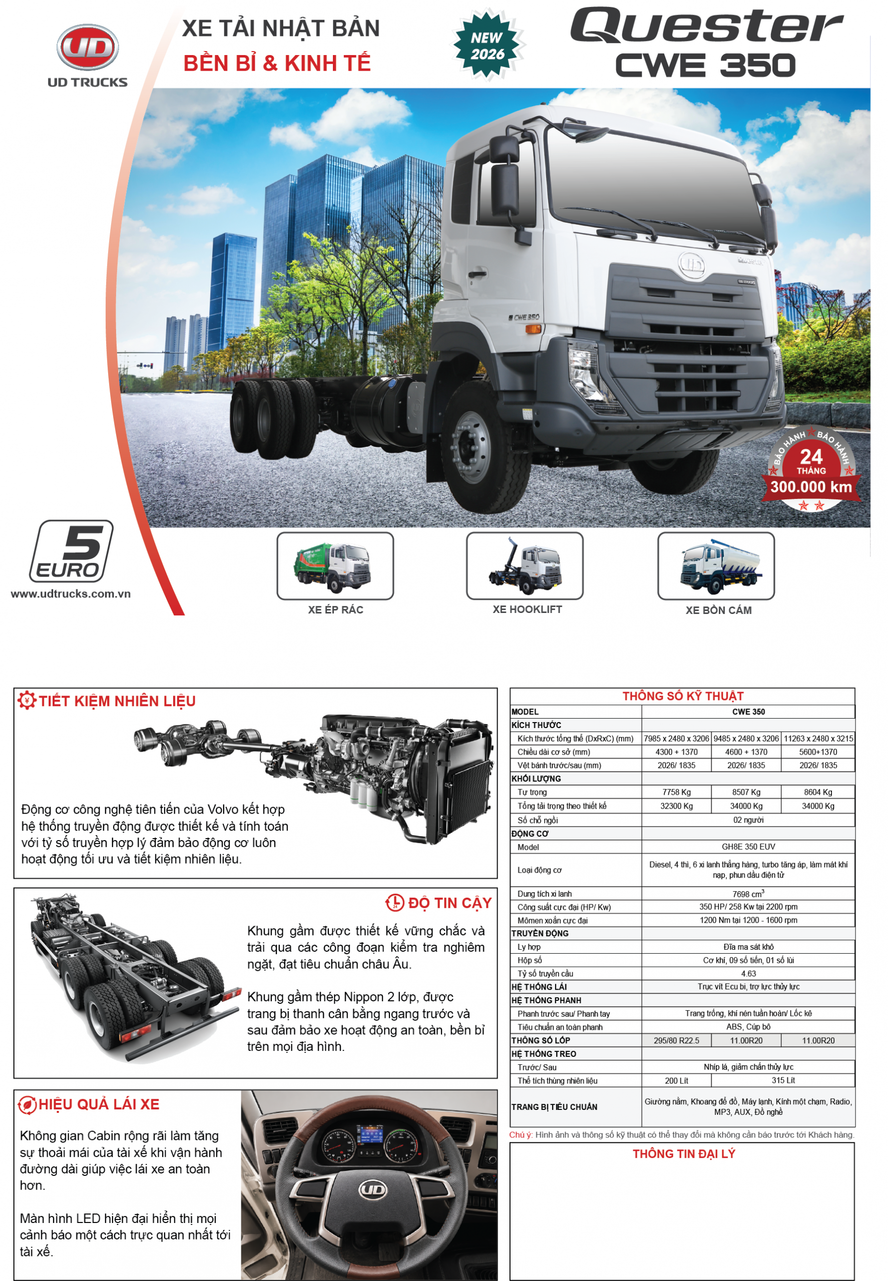 UD Quester CWE 350