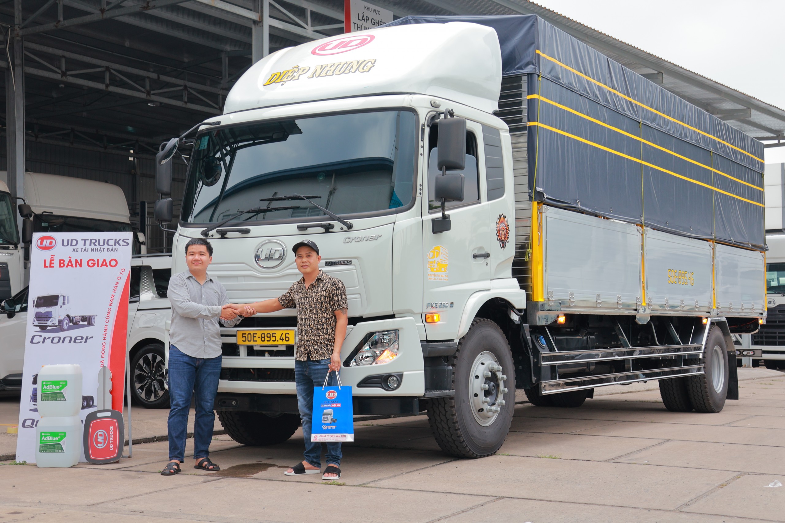 260516 ban giao xe PKE 250 TMB Bung Inox OTDN