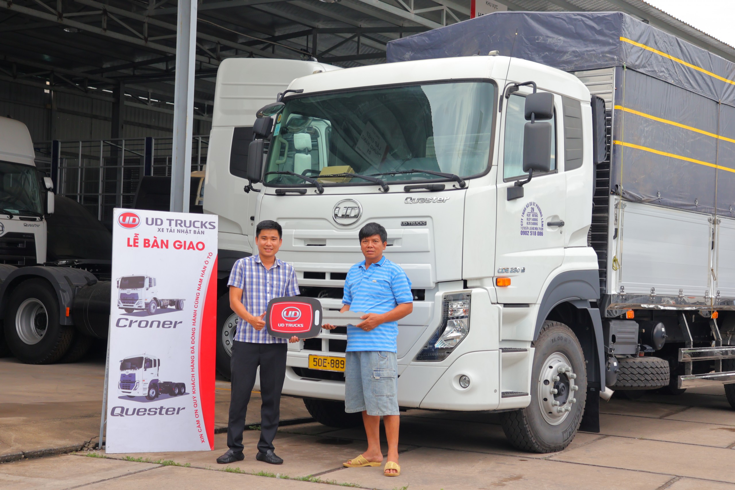 260518 Giao xe CDE 280 TMB CÔNG TY TNHH KINH DOANH DVVT PHƯƠNG LÂM