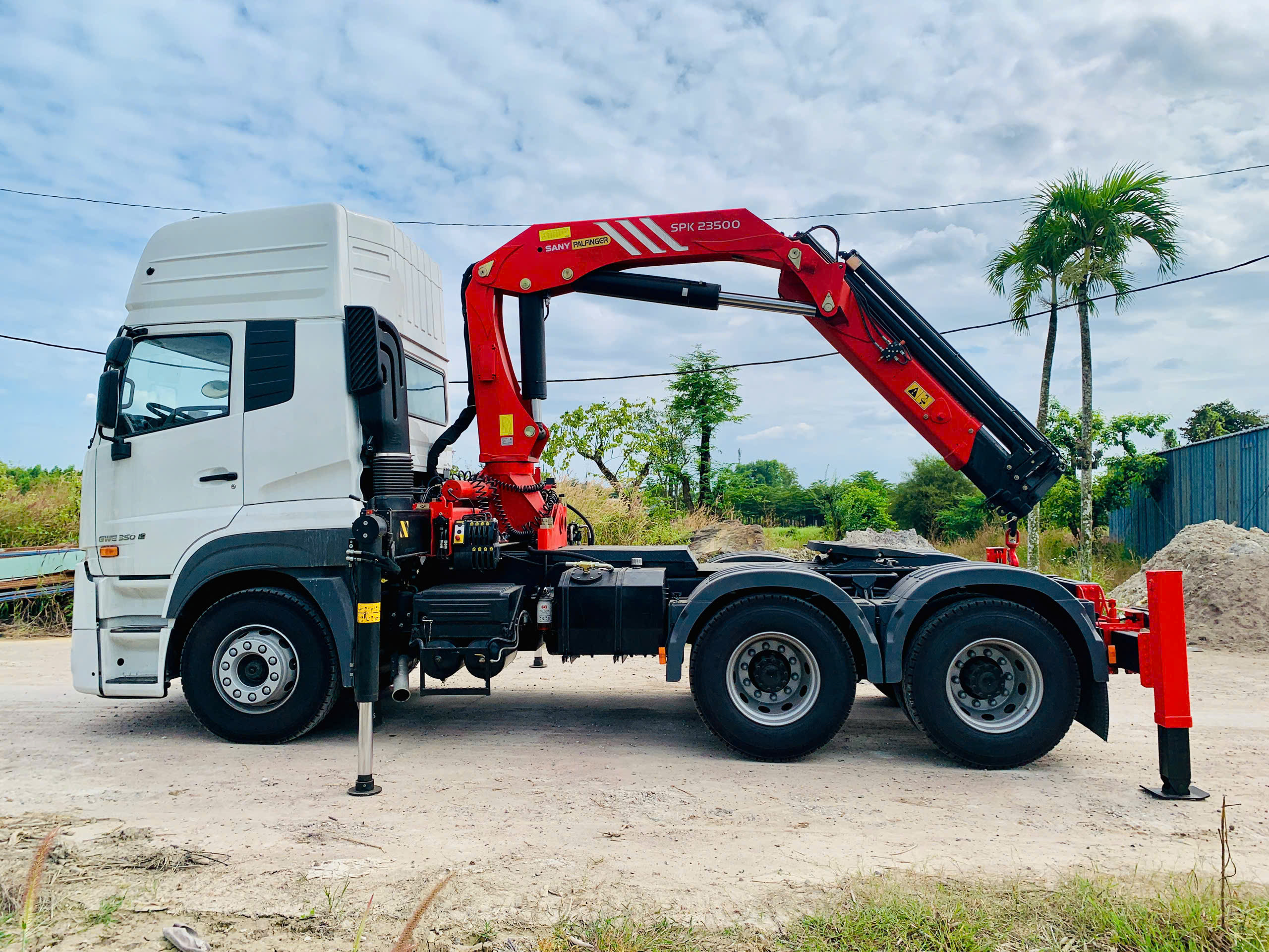 6x4 GWE 350 Sany Palfinger