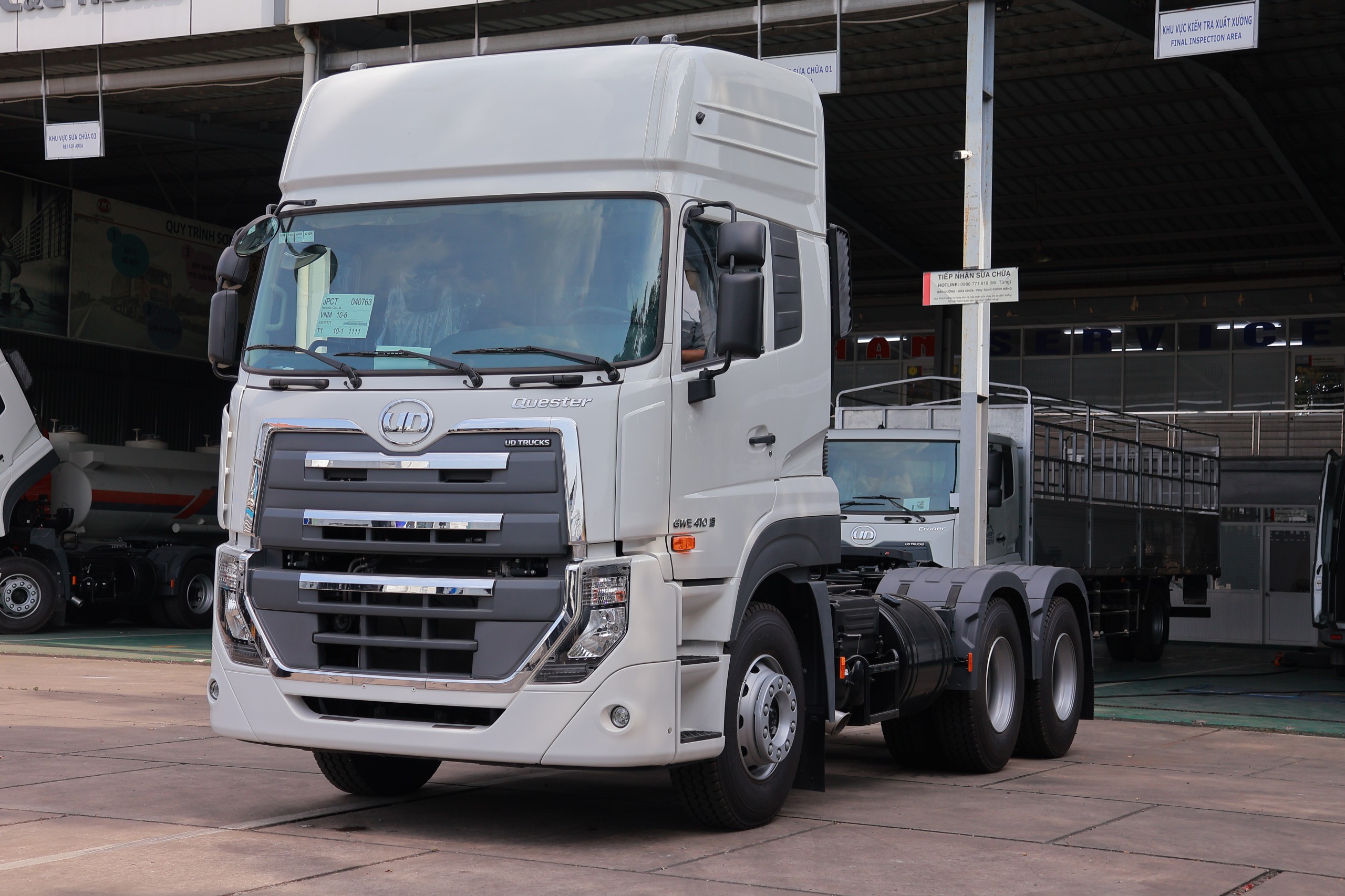 Đầu Kéo Nóc Cao 6x4 GWE 410