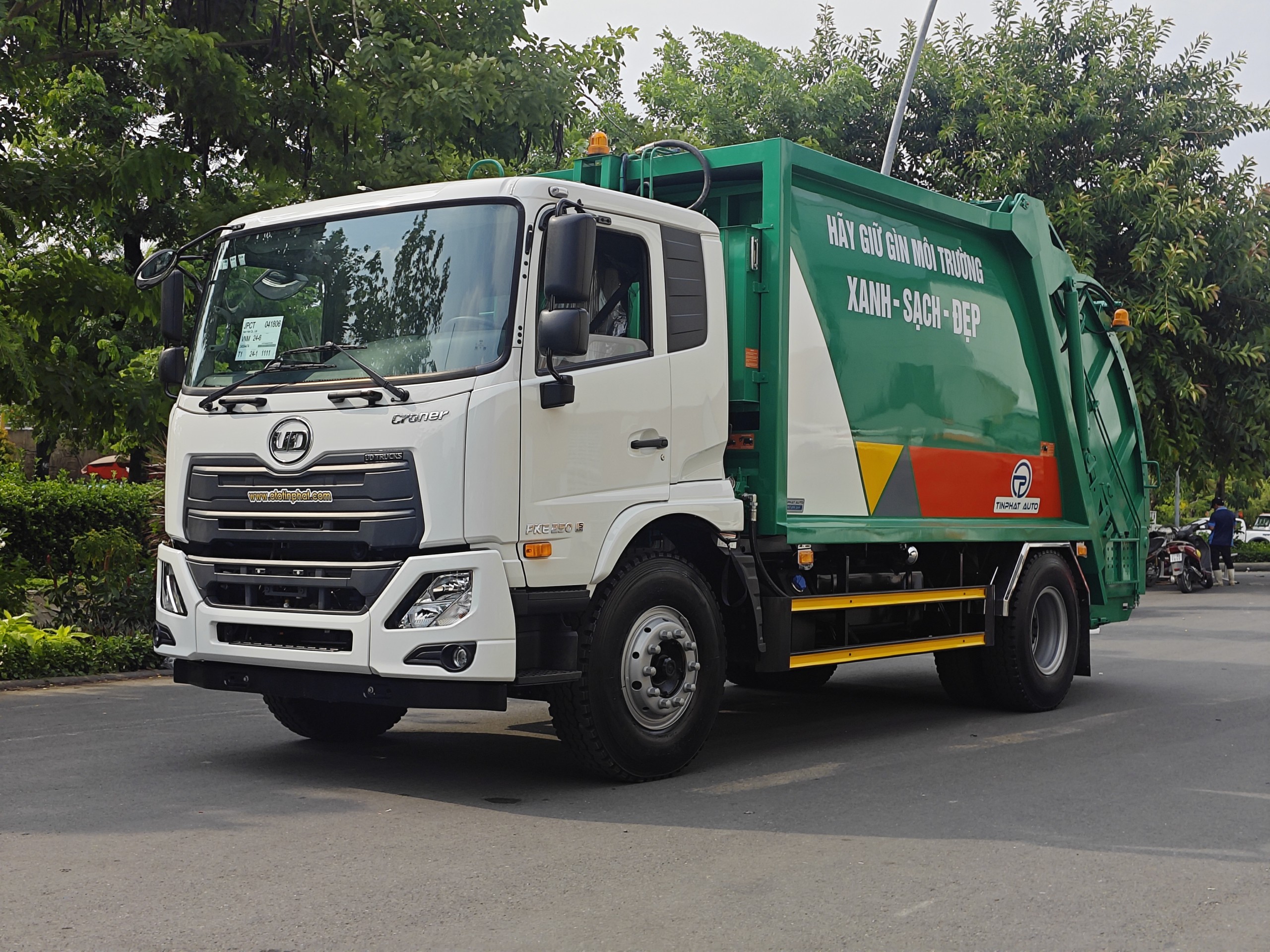 Xe Ép Rác 4x2 PKE 250