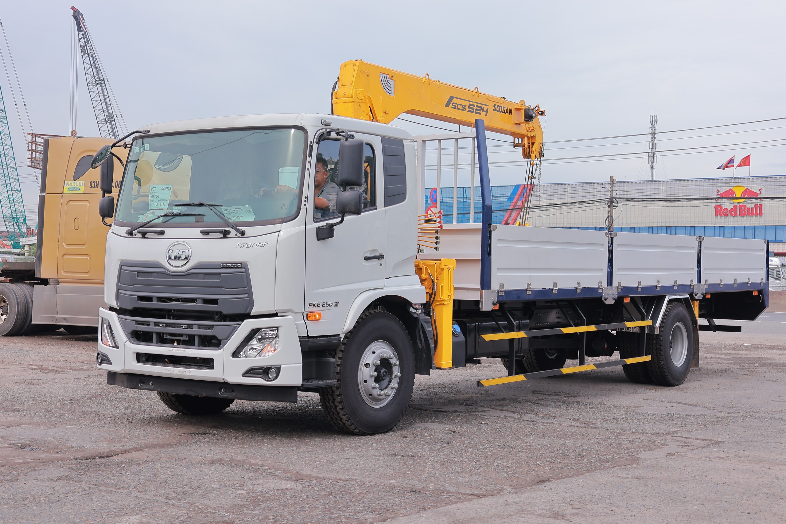 Tải cẩu 4x2 PKE 250 Soosan